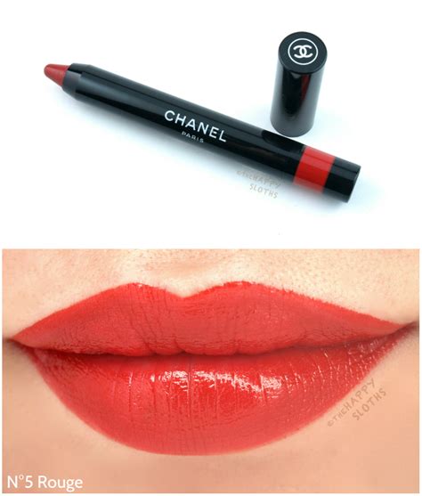 Review & Swatches: Chanel Le Rouge Crayon de Couleur